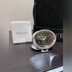 Bulova Quartz clock New in box